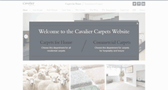 Desktop Screenshot of cavaliercarpets.co.uk